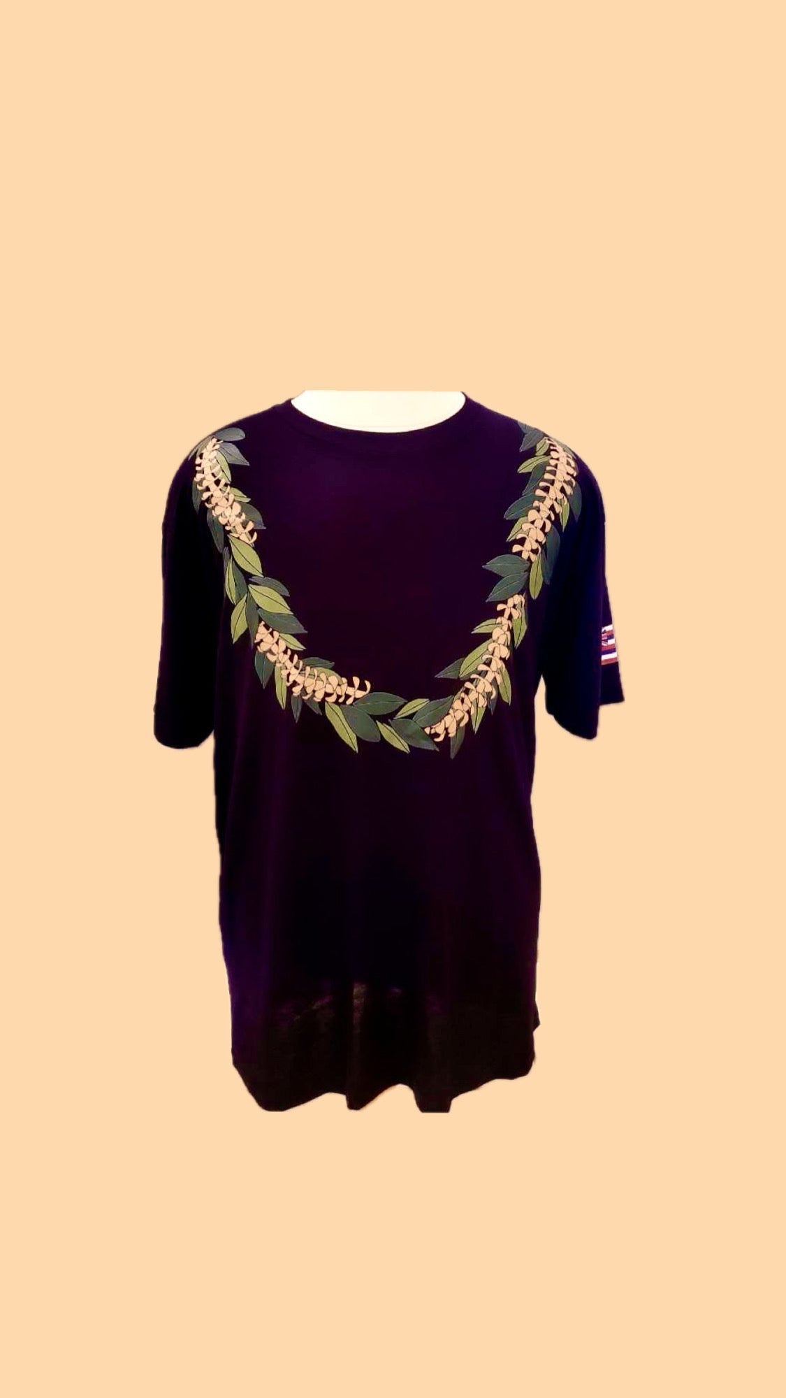 Men's Maile & Puakenikeni Lei T-Shirt