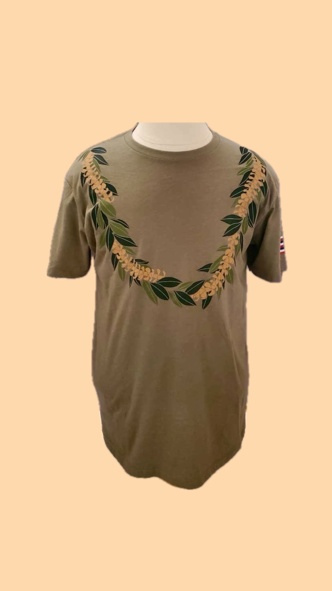 Men's Maile & Puakenikeni Lei T-Shirt