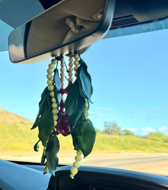 Maile Car Lei
