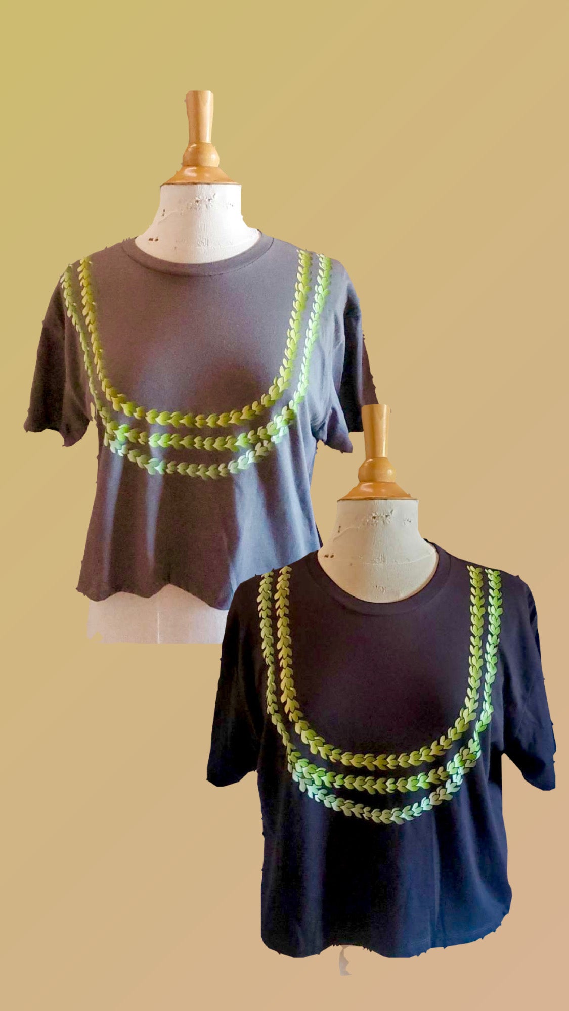 Pakalana Lei Cropped T-Shirt