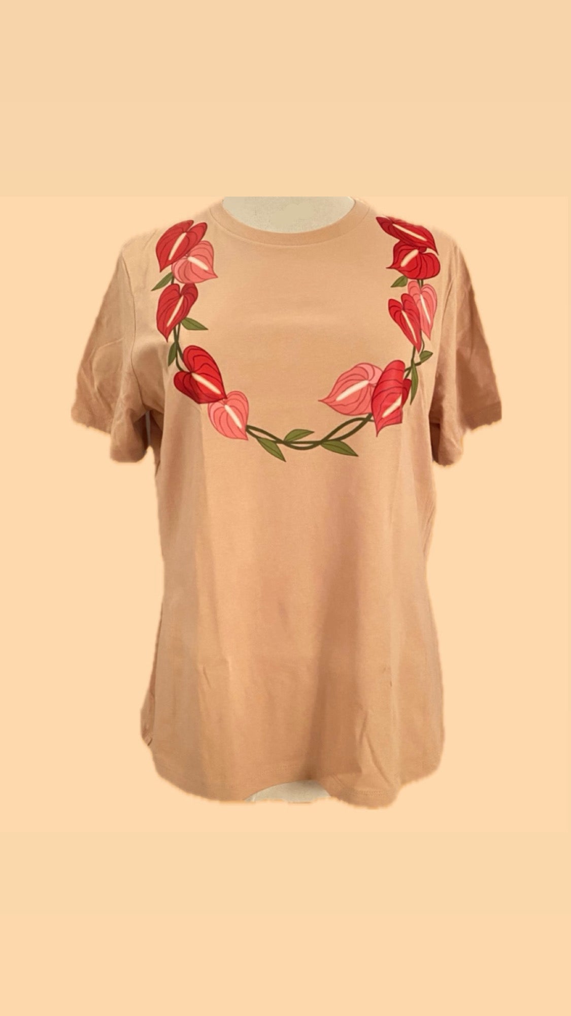 Anthurium Lei T-Shirt