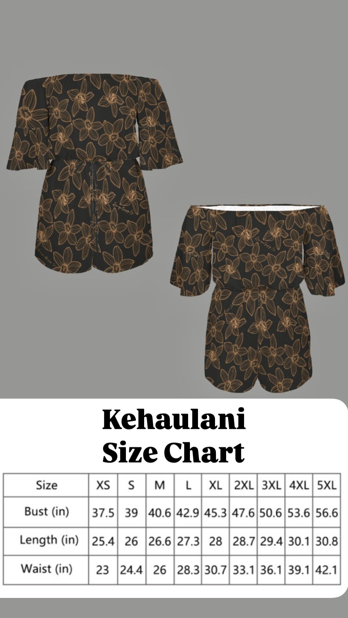Kehaulani Romper 'Okika (Orchid)