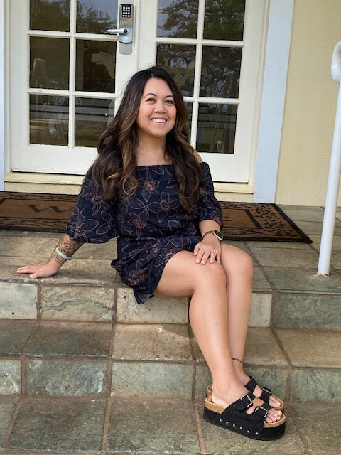 Kehaulani Romper 'Okika (Orchid)