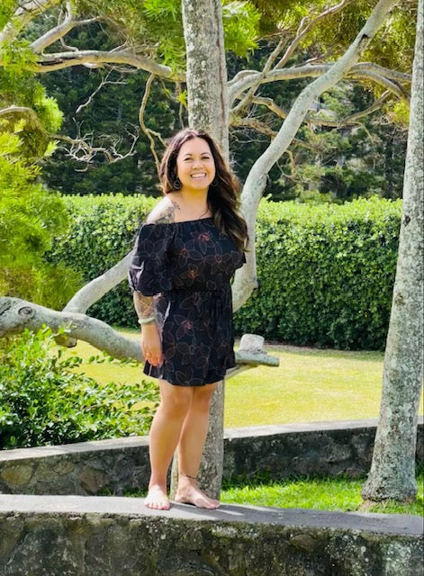 Kehaulani Romper 'Okika (Orchid)