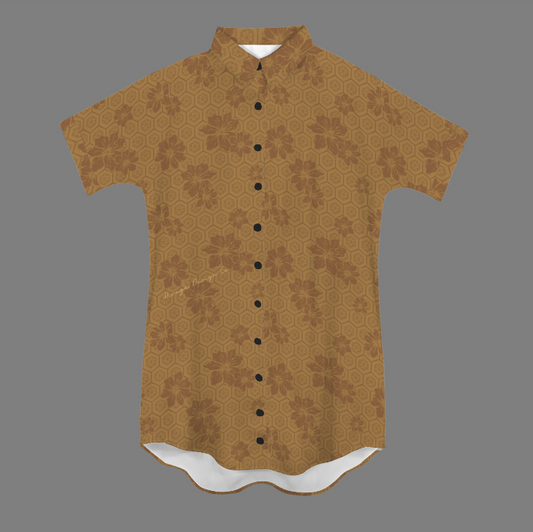 Kikko Kou Mahealani 2.0 Button Shirt Dress